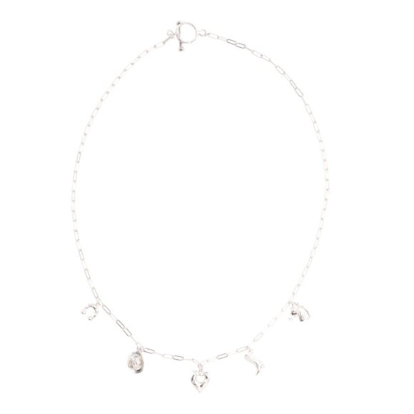 MILOR SILVER Silver Made In Italy Sterling Silver Western Charm Necklace - Picture 1 of 2